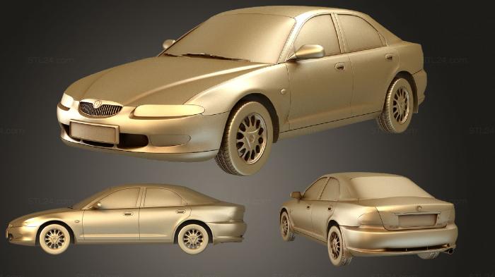 Автомобили и транспорт (Mazda Xedos 6 1992, CARS_2401) 3D модель для ЧПУ станка